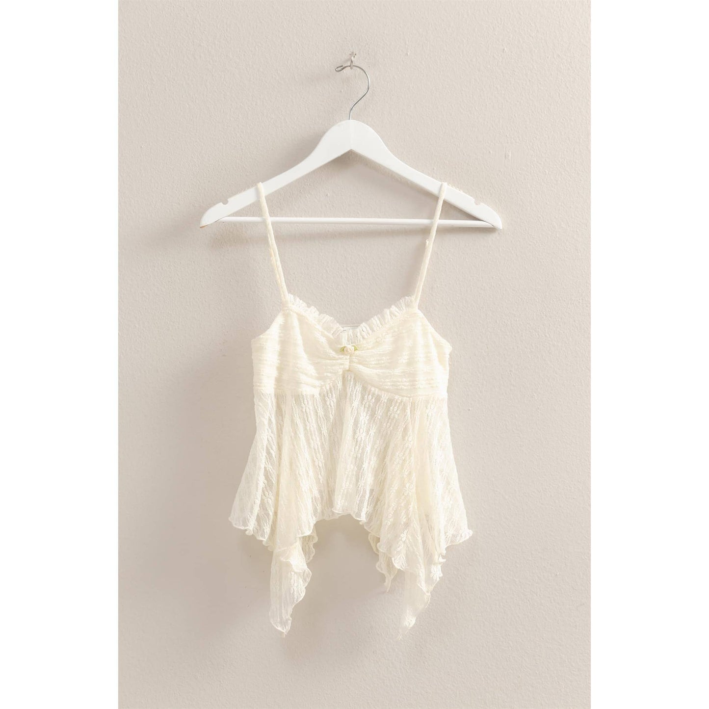 Asymmetrical Lace Cami