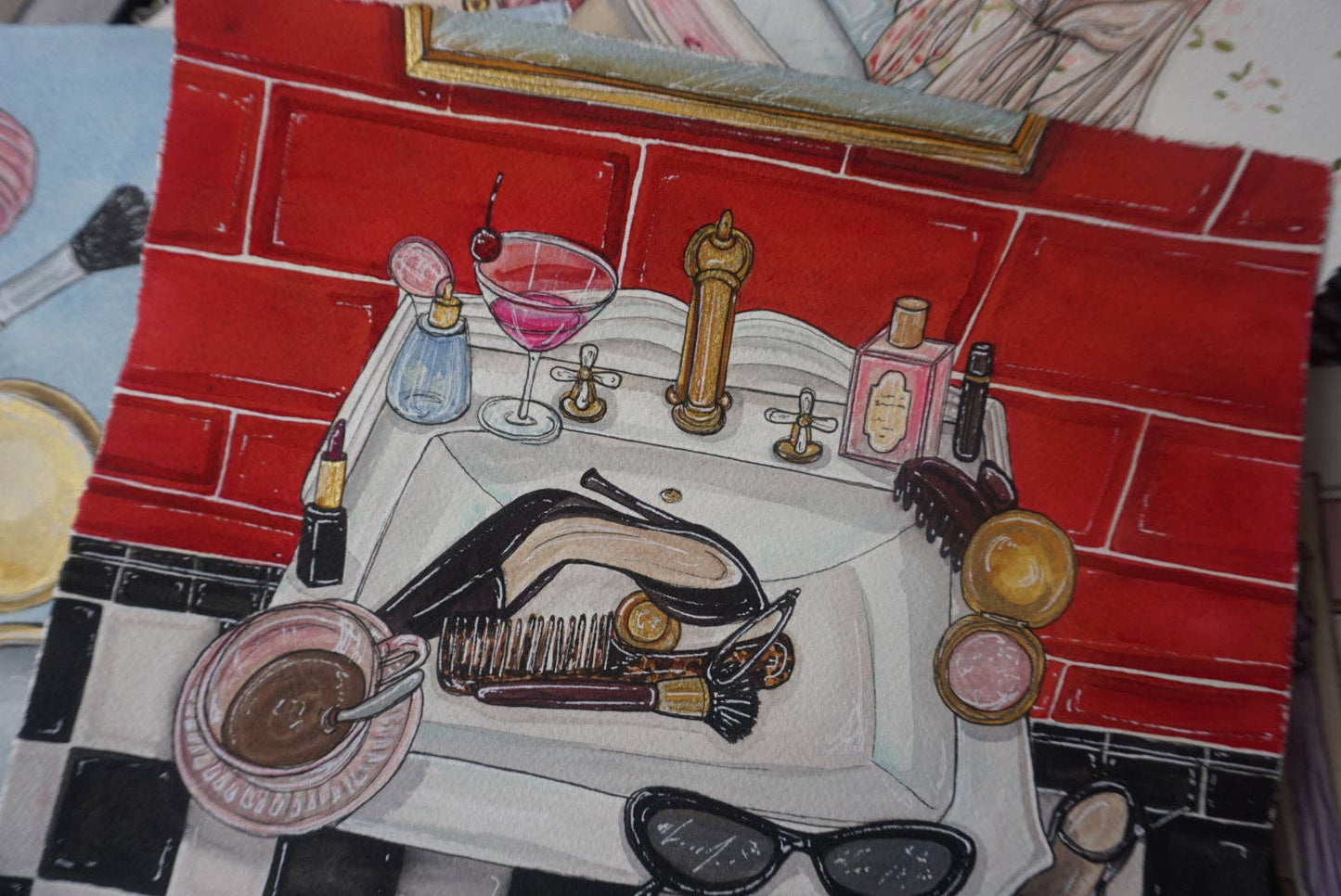 The Art of Getting Ready Fine Art Print