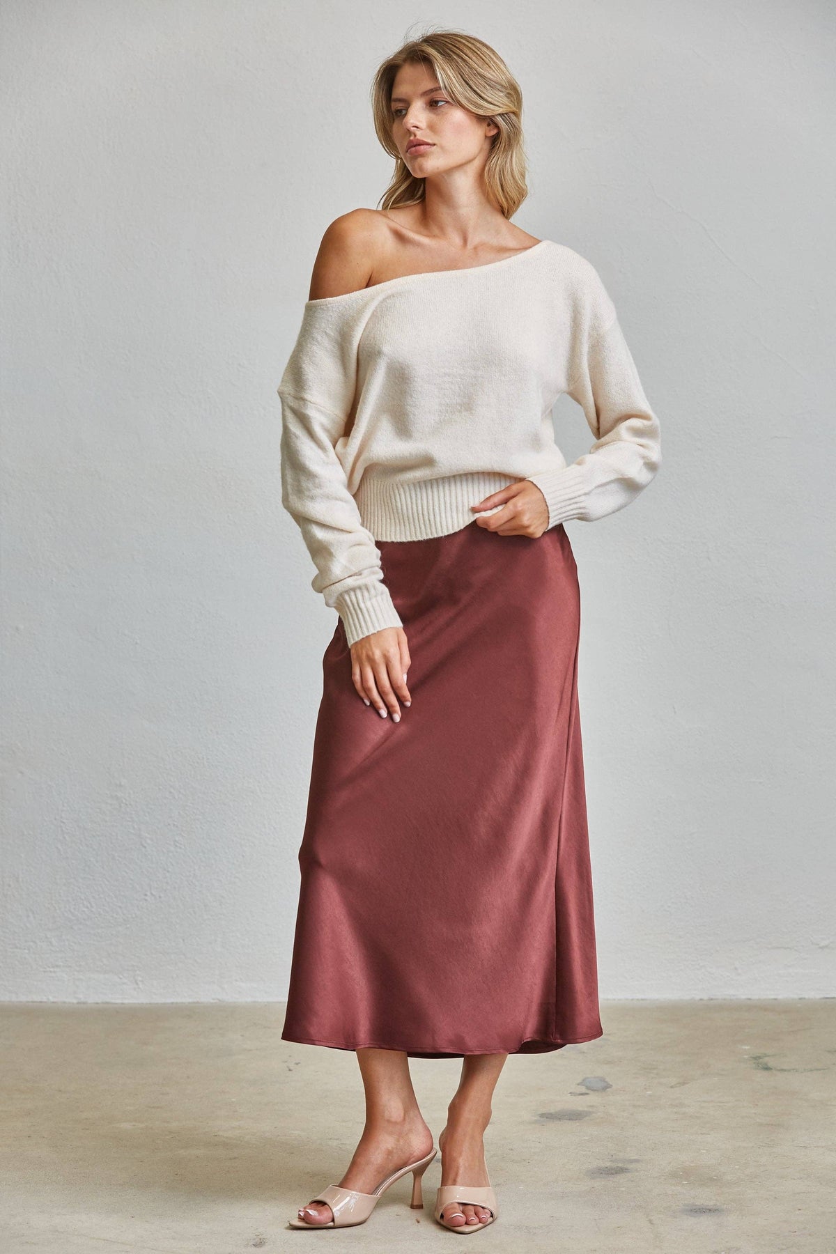 Cloud Soft Off-Shoulder Sweater