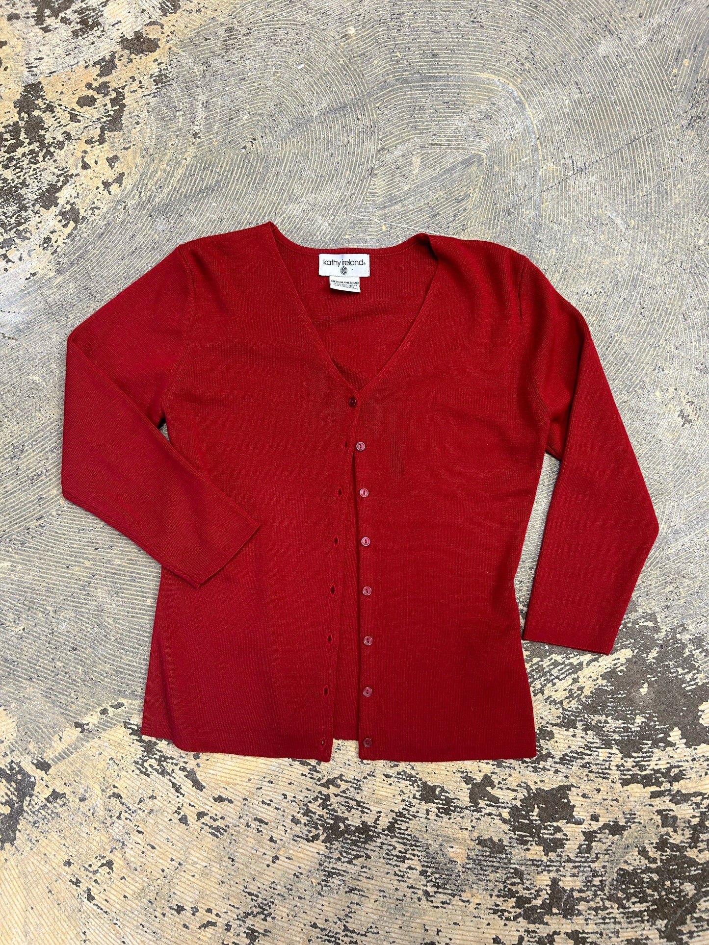 LL Kathy Red Sweater