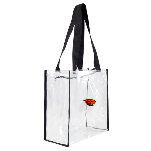 NCAA Oregon State Beavers Clear Square Stadium Tote