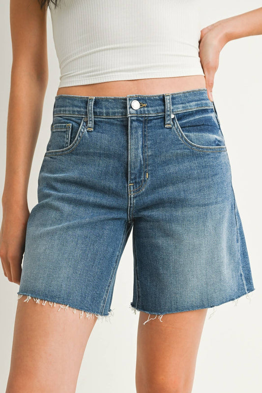Medium Wash Bermuda Short