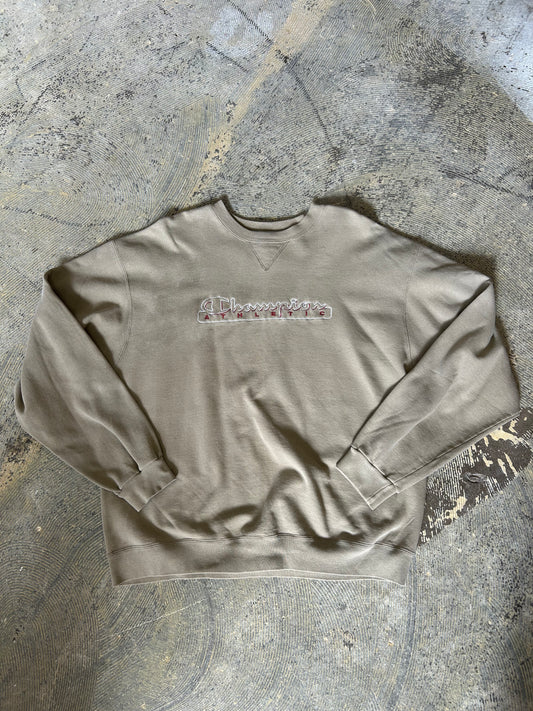 LL Champion Tan Crew