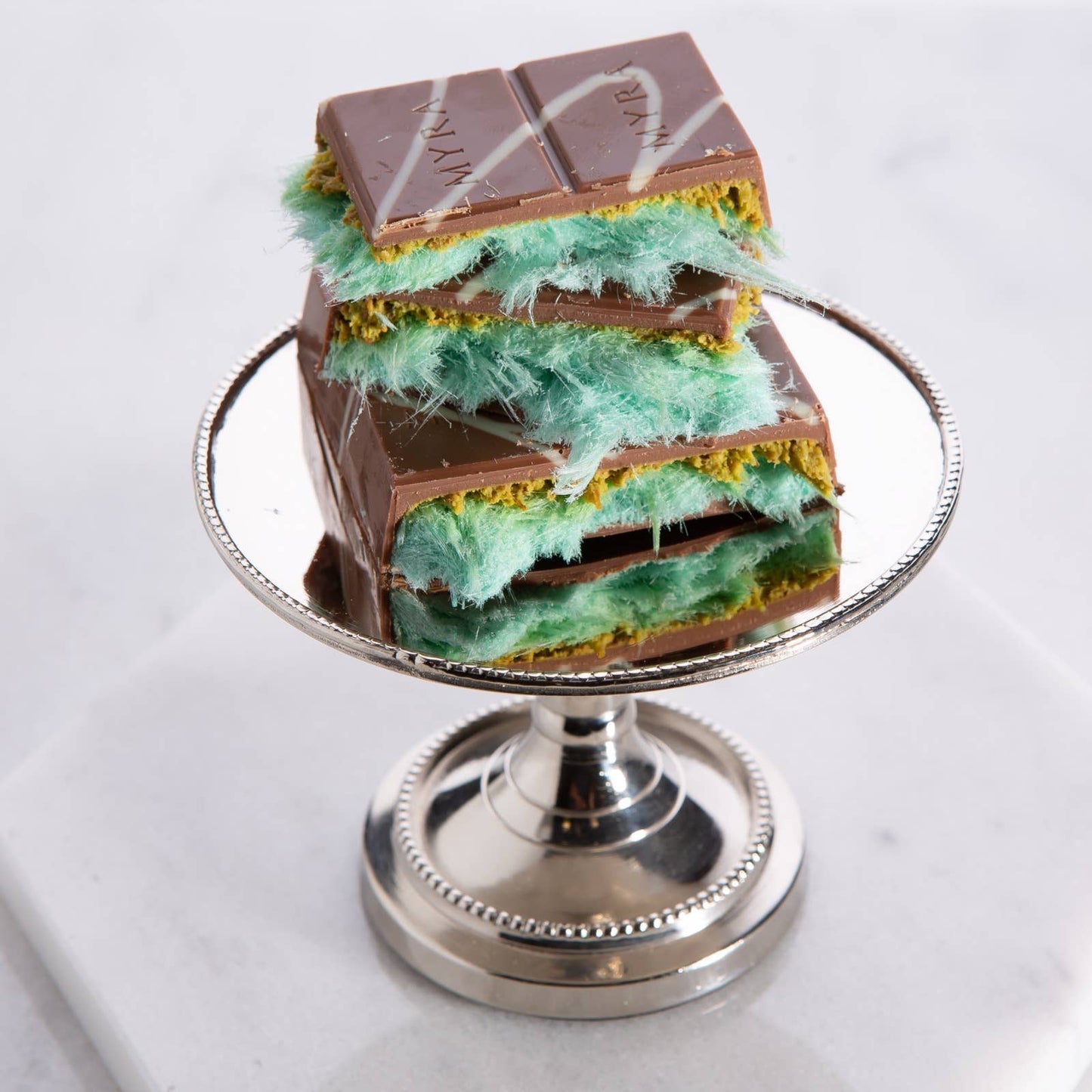 Caramerl Viral Angel Hair Dubai Chocolate Cotton Candy