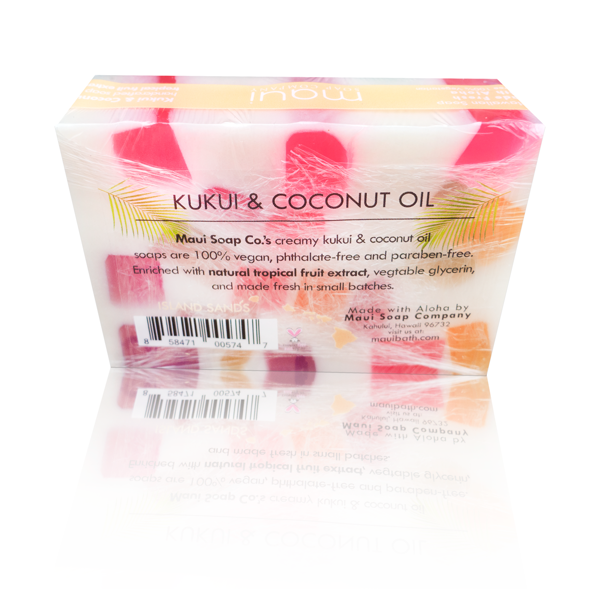 Island Sands Bar Soap with Kukui & Coconut Oil