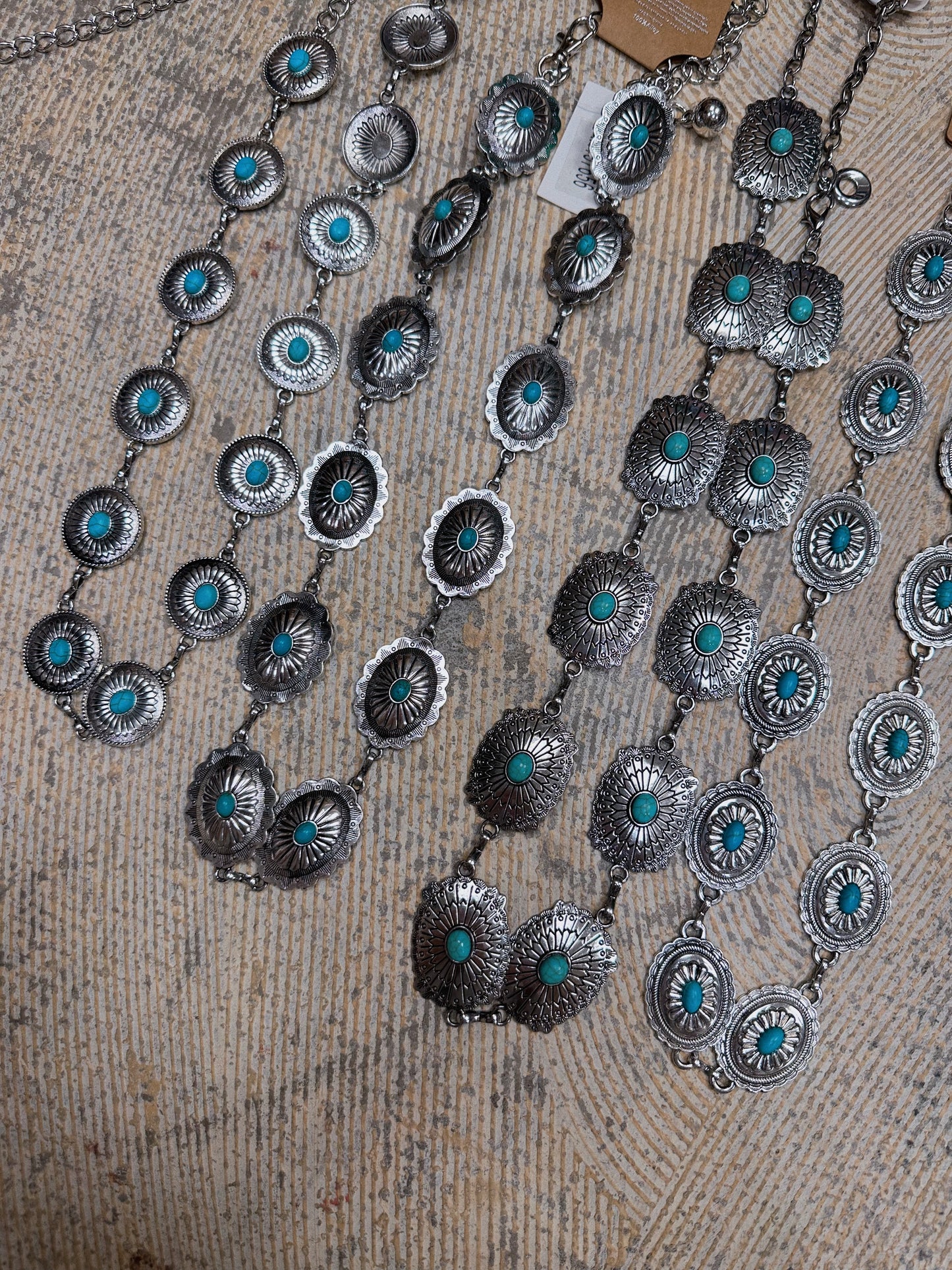 Silver Chain Belts