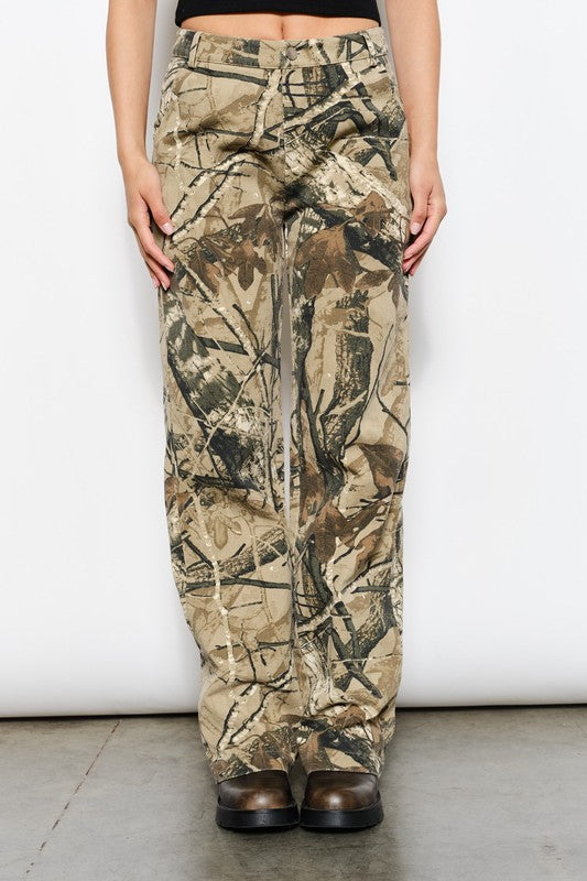 Camo Khaki Pants