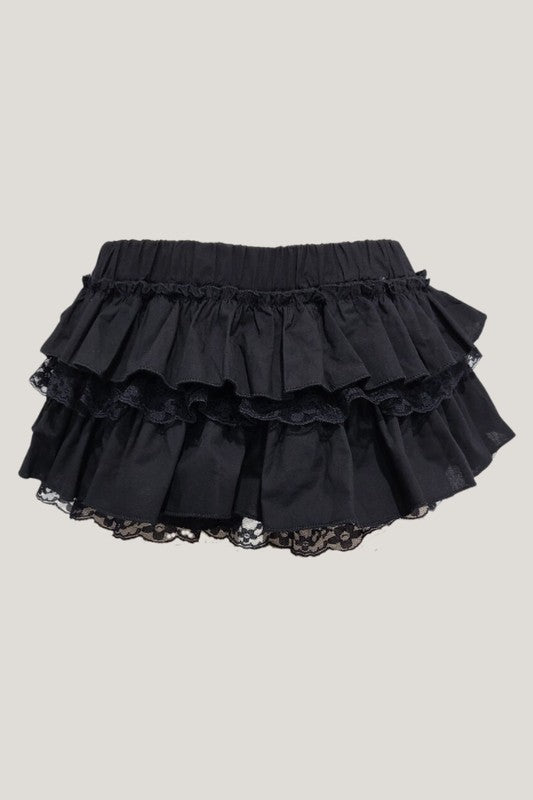Low Rise Mini Bloomer Skort