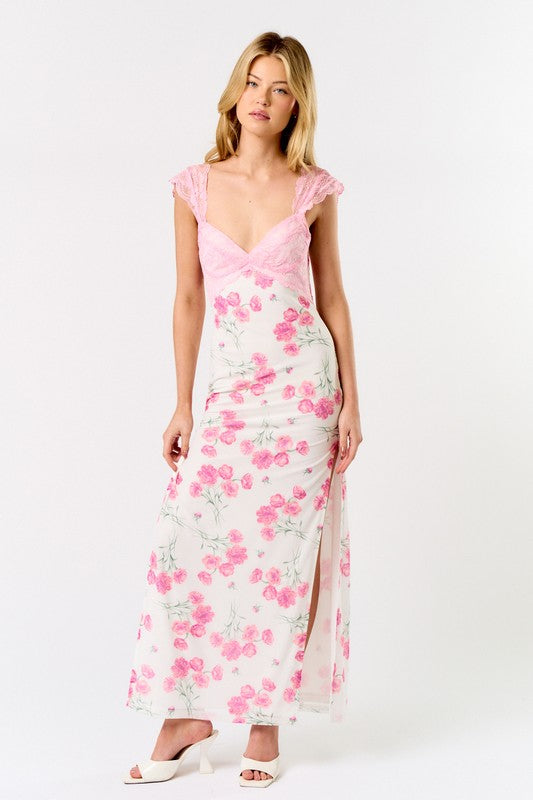 Pretty In Pink Maxi Dress
