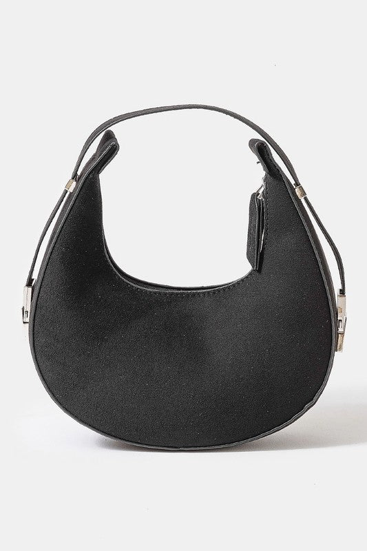 Mini Suede Circle Hand Bag