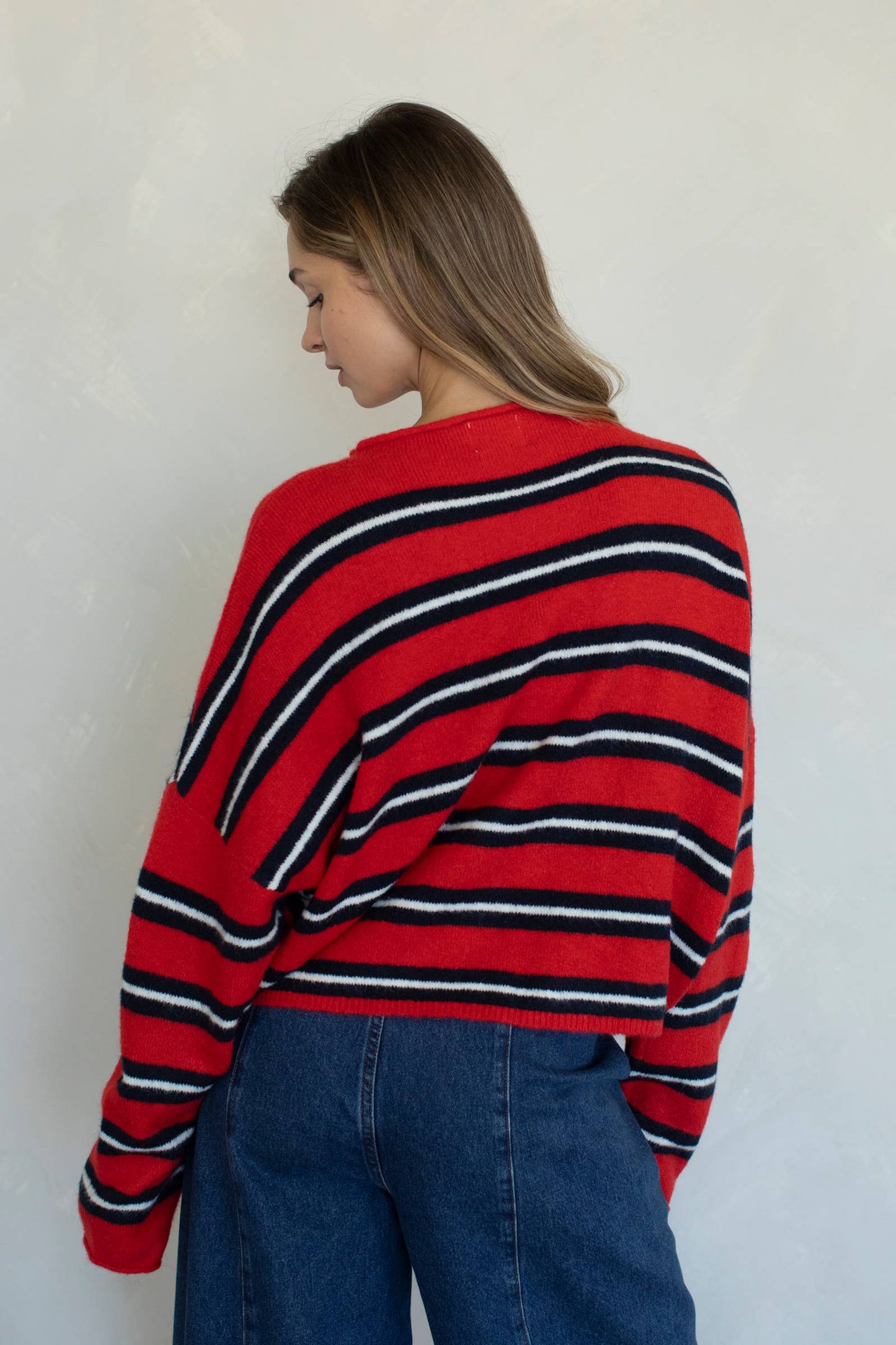 Piper Cardigan - Varsity Stripe