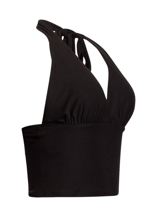 Halter Tie-Back Top