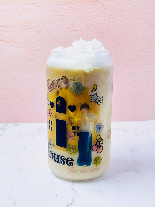 Frosted Can Glass HS