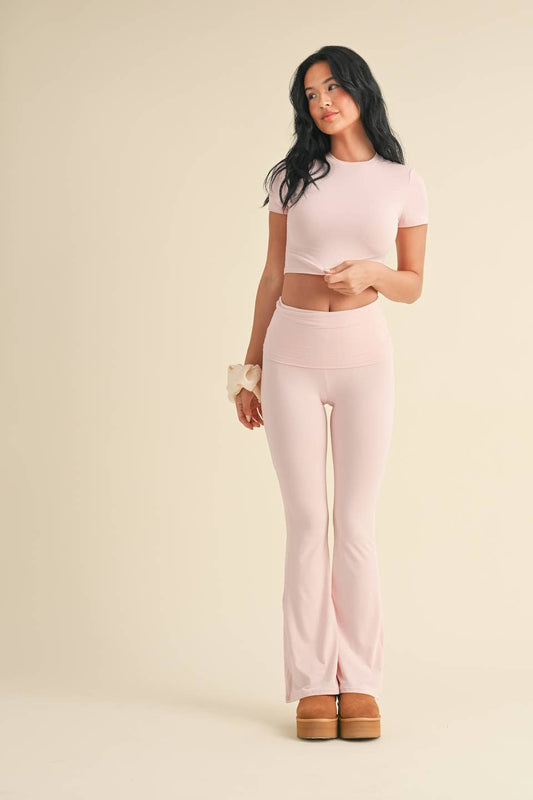 Soft Knit Jersey Crewneck Tee