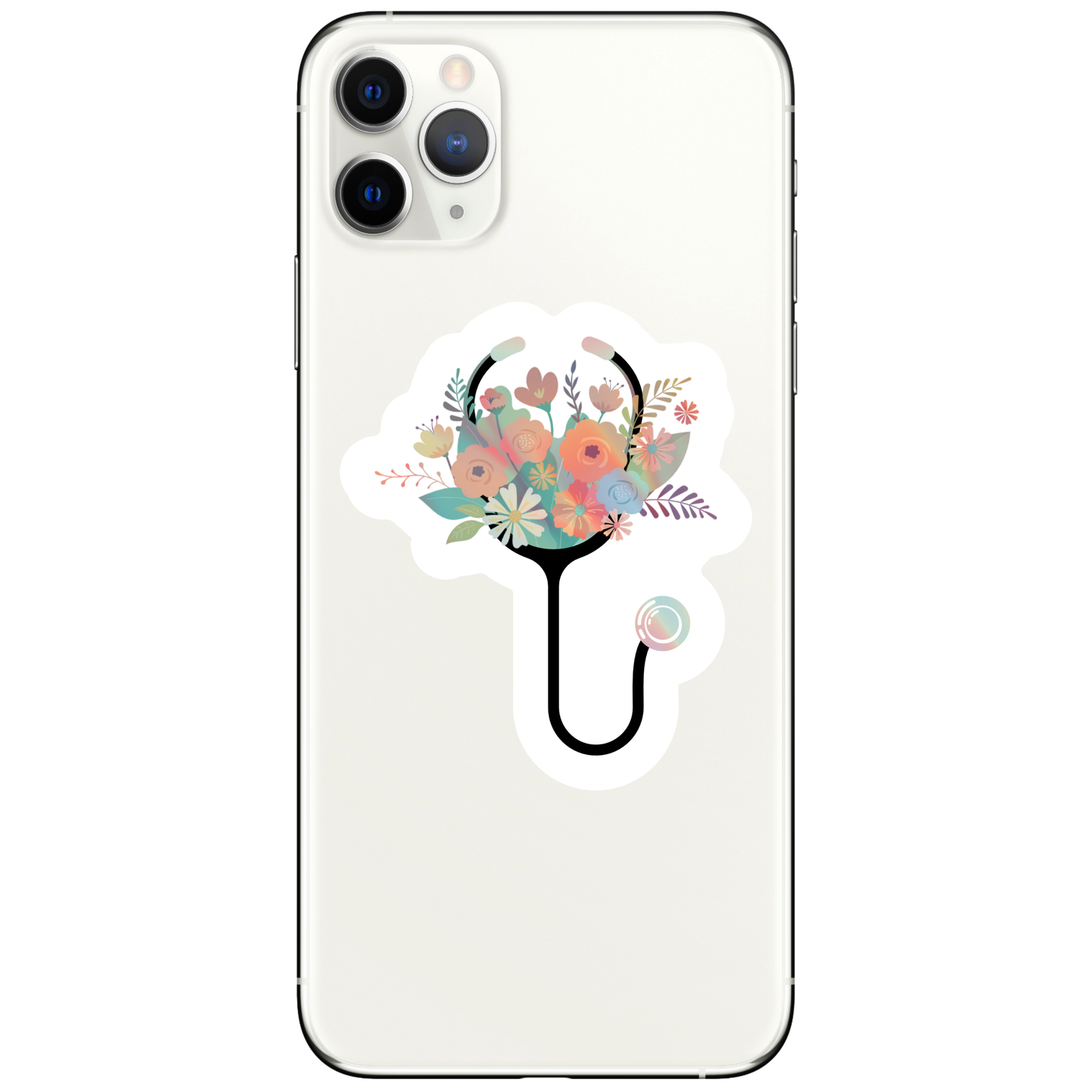Hero Holographic Vinyl Phone & Laptop Sticker