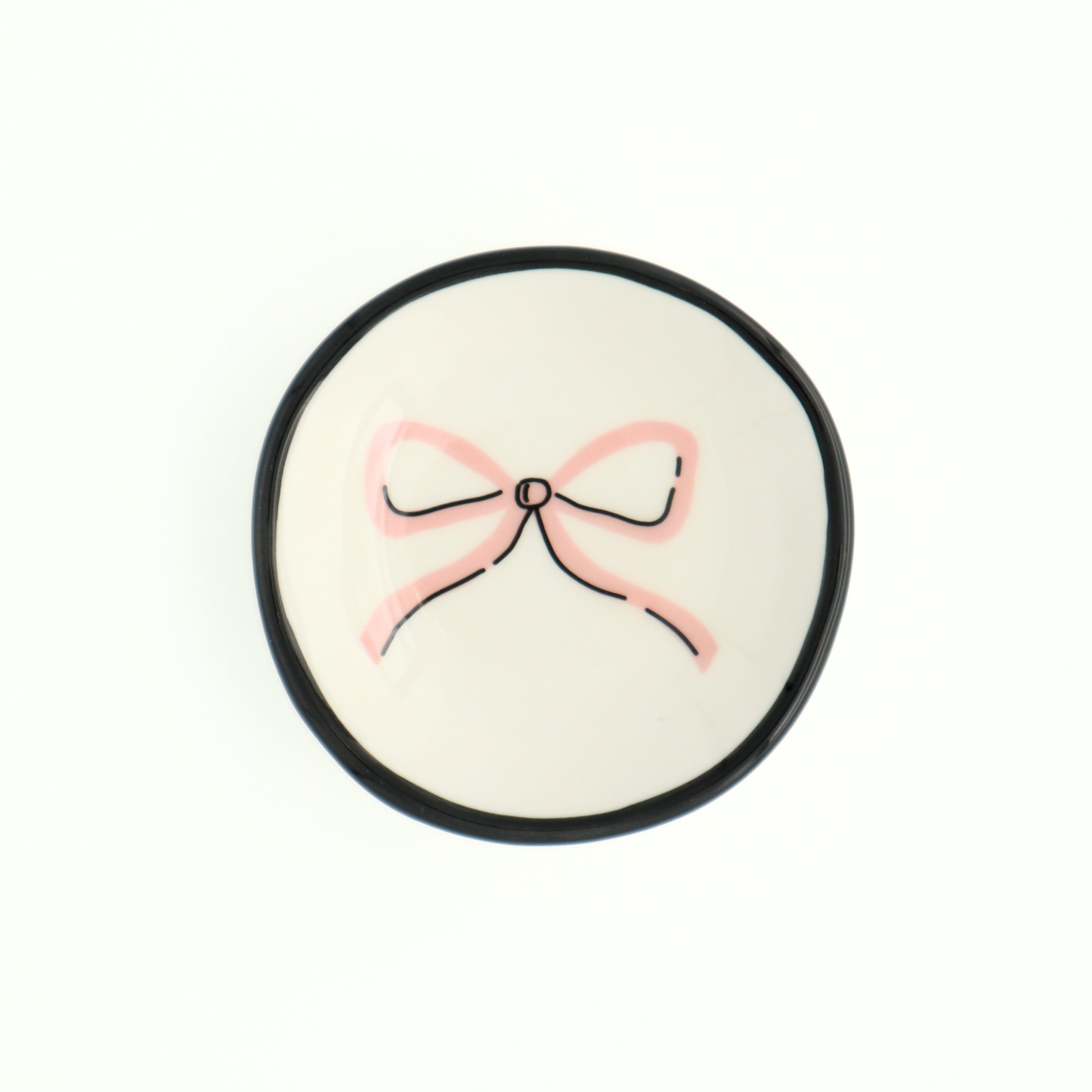 Pink Bow - Ring Dish