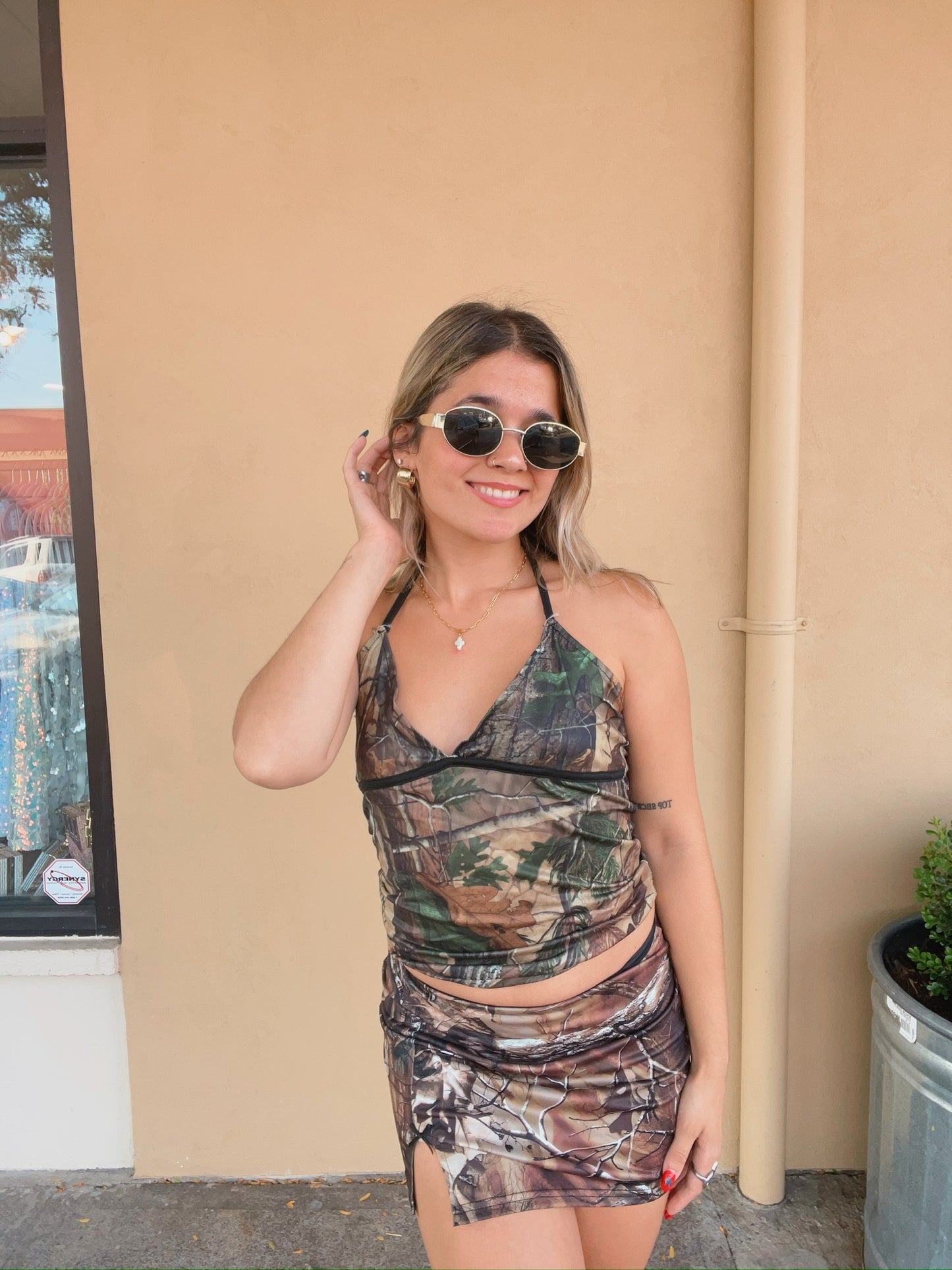 Camo Bow Skirt