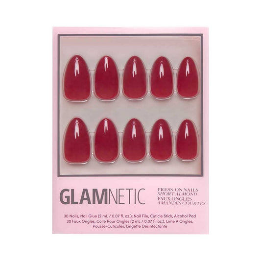 Classic Red Press-On Nails
