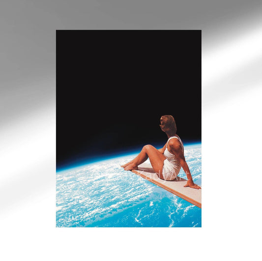 Surreal Vintage Collage Art Print, Surreal Art, Retro Art, V