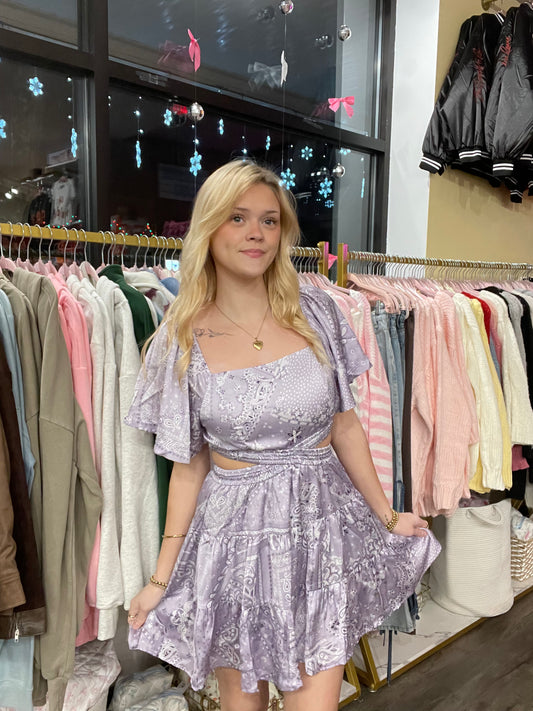 Bandana Mini Dress