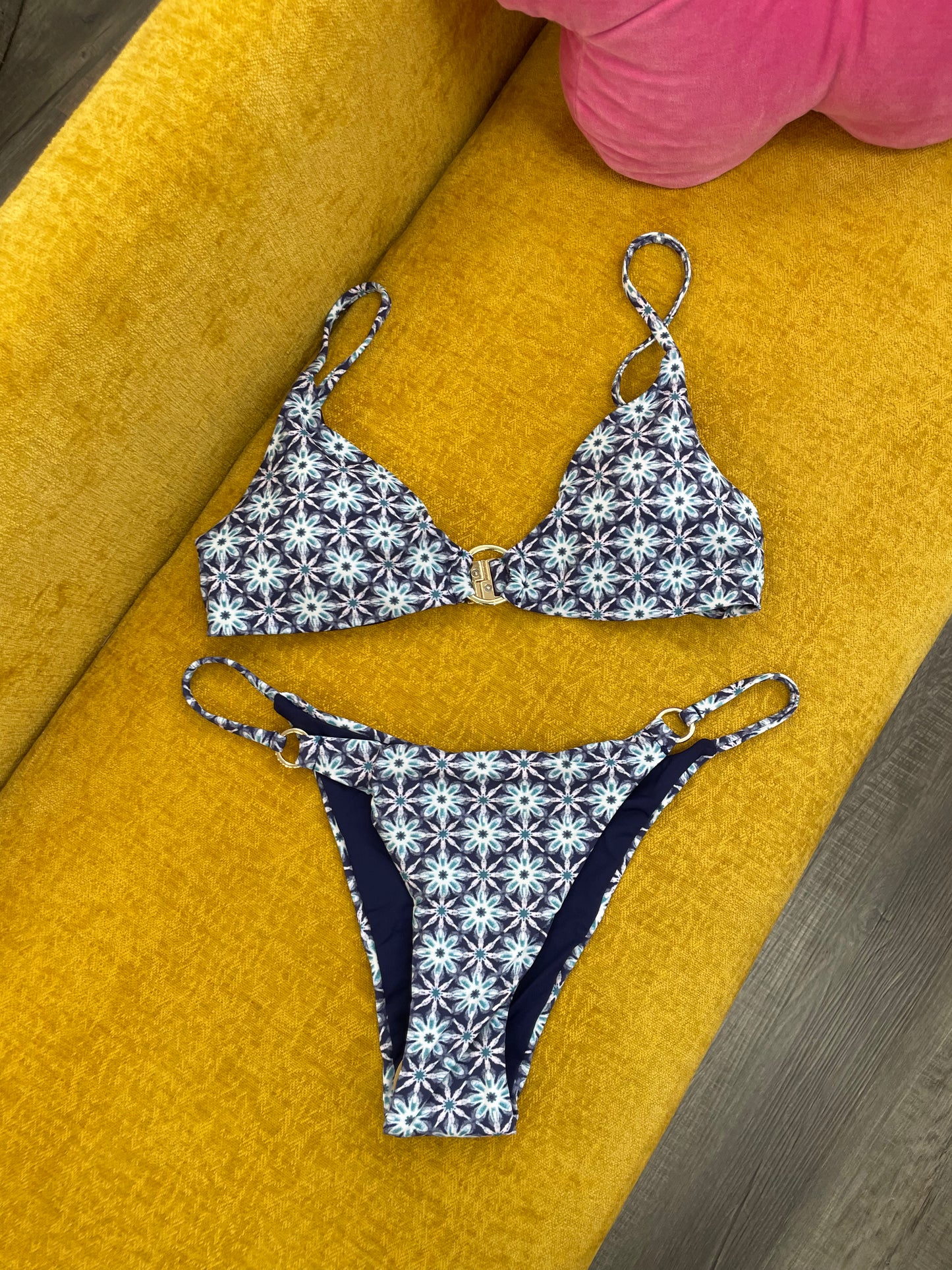 Tie Dye Blue Swimsuit