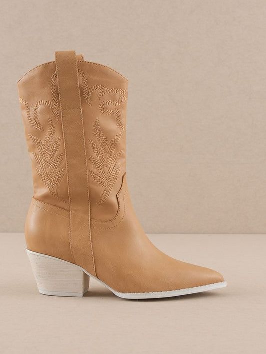 Sephira - Embroidered Western Boots
