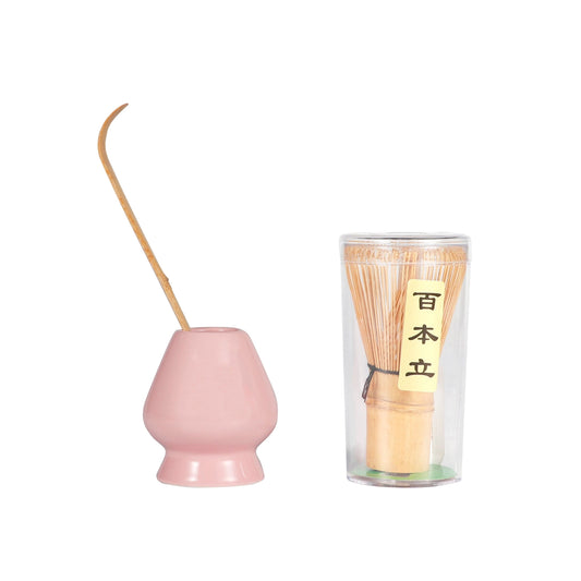 Matcha Whisk Stand Set