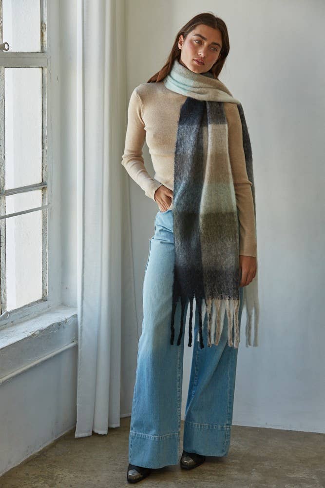 Knit Sweater Scarf