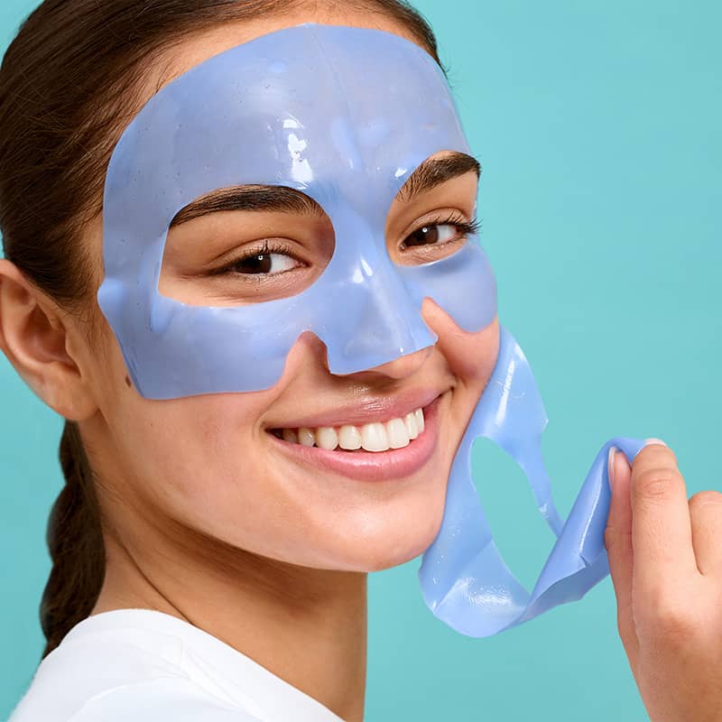 Served Chilled On Ice Hydrogel Face Mask