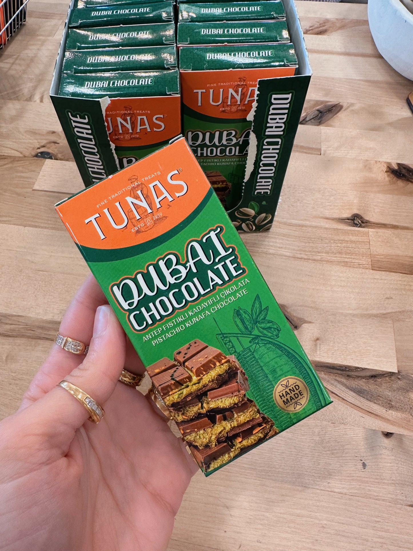 Handmade Dubai Chocolate