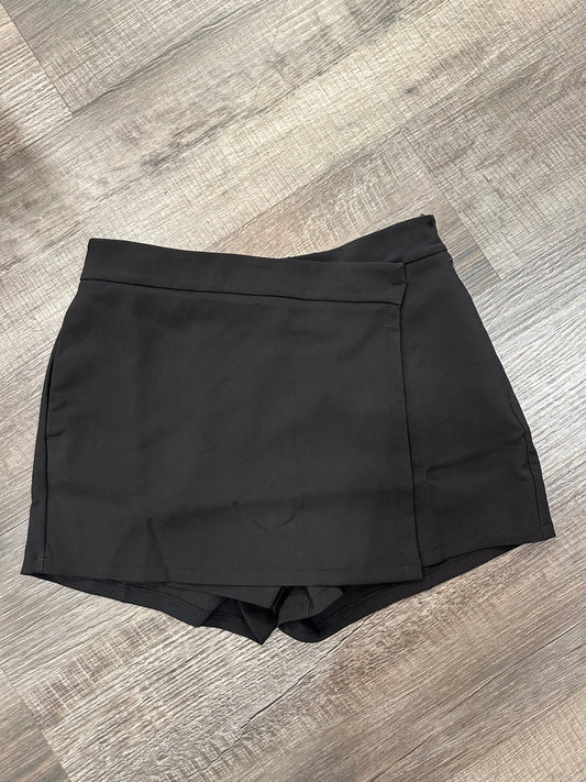 Black Kelly Slick Shorts