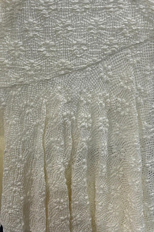 Sarah Lace Asymmetrical Skirt