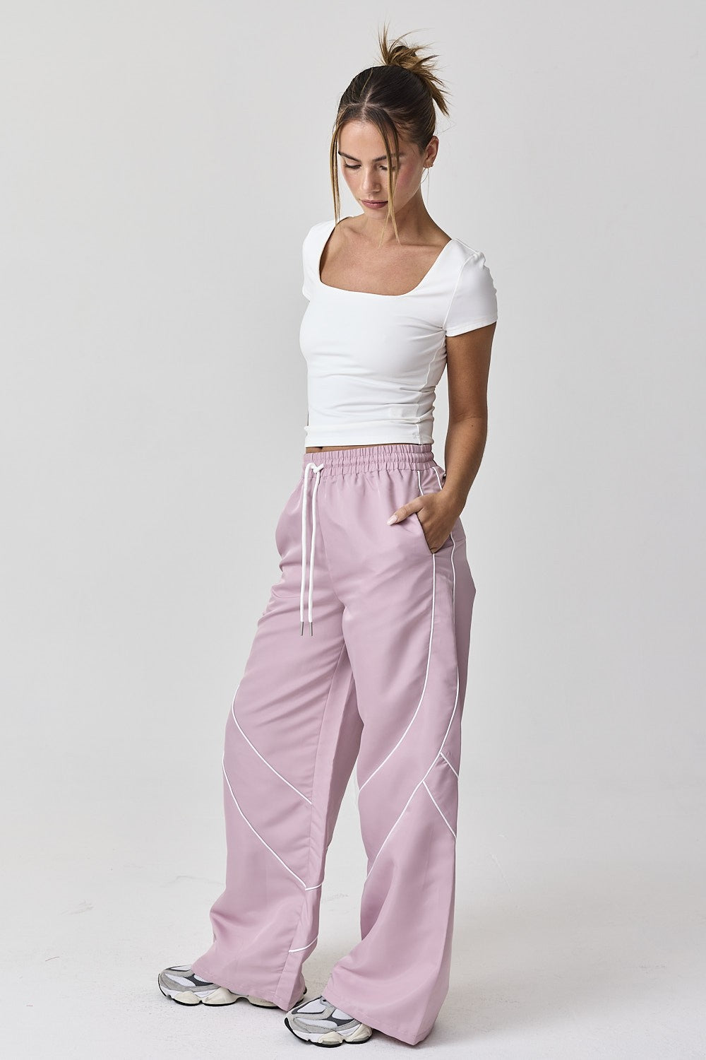 Seamless Square Neck Tee