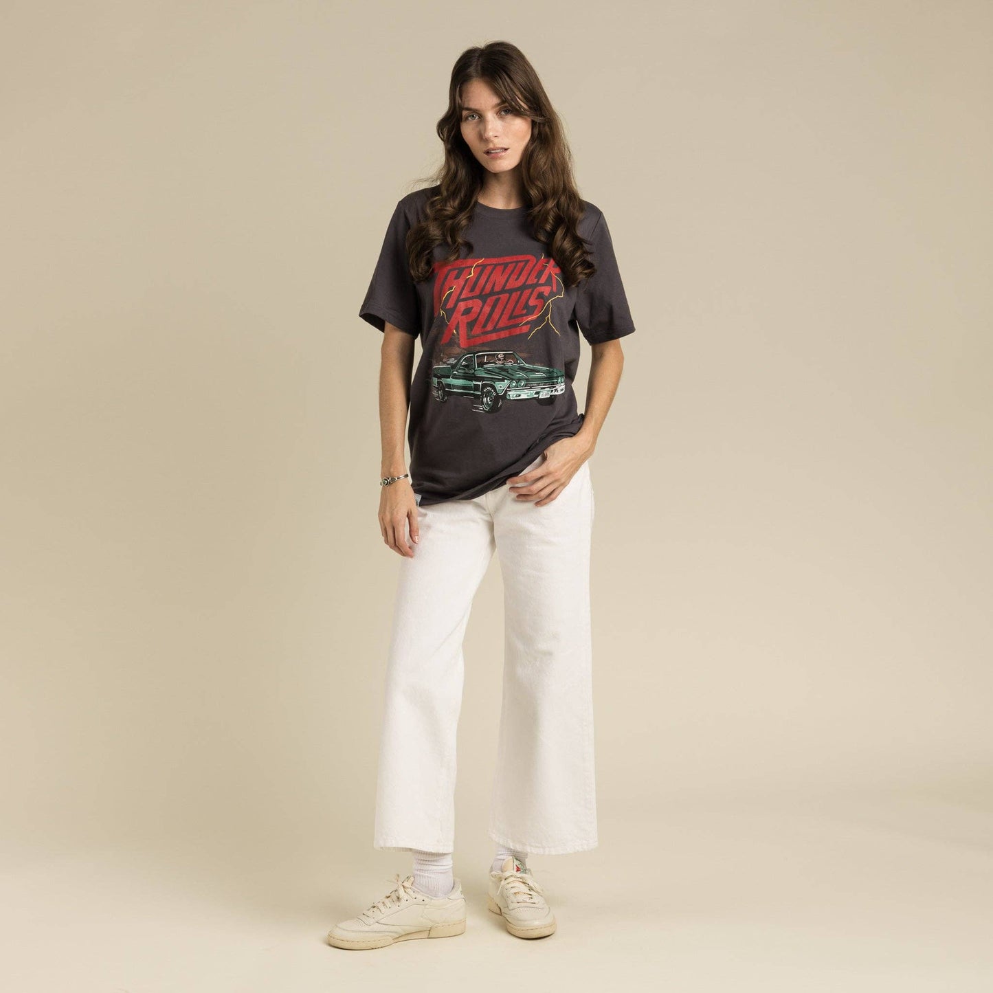 Thunder Rolls T-Shirt: Vintage Black / XX-Large