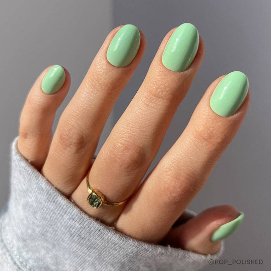 Mint Green Press-On Nails