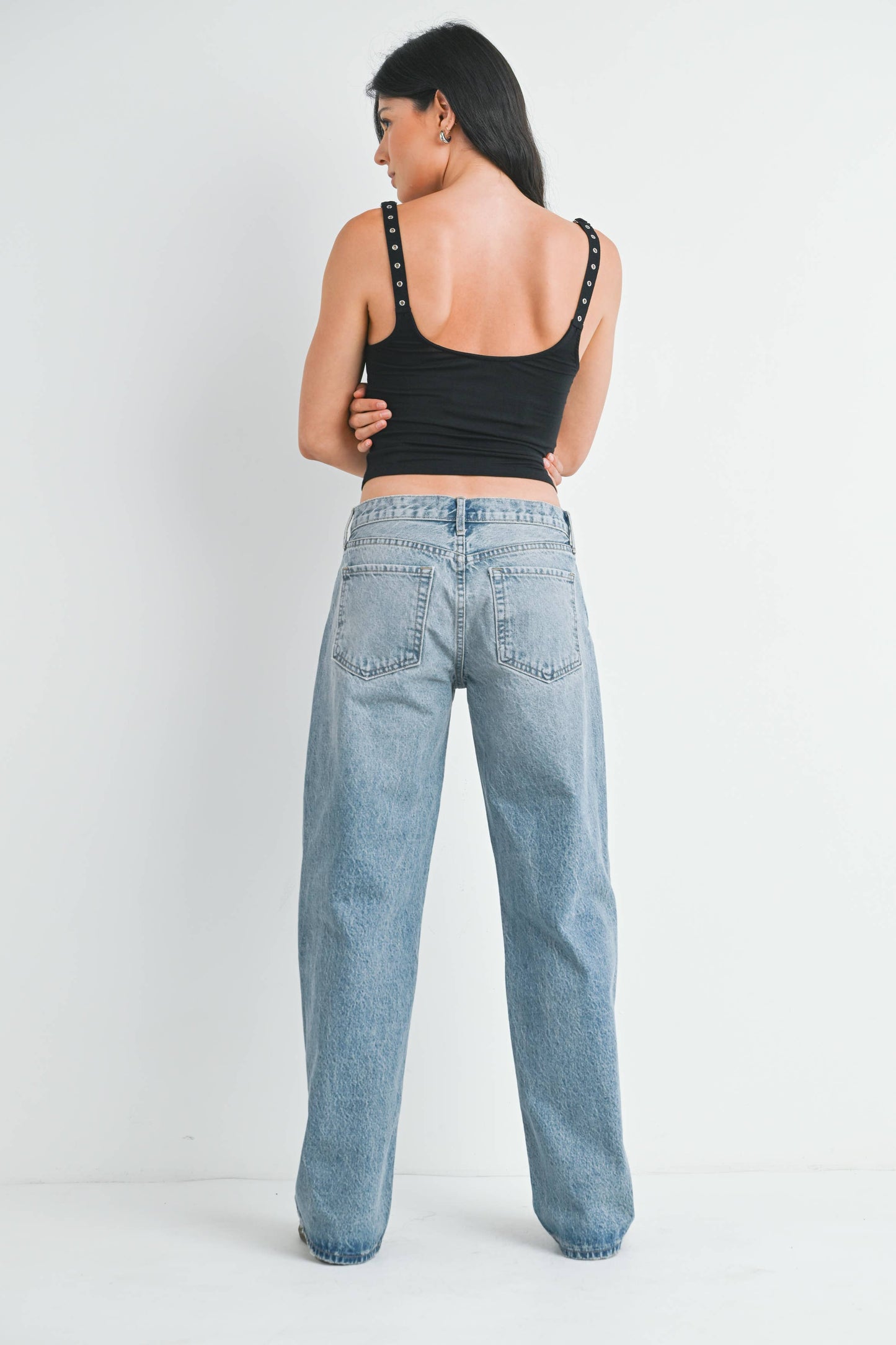 Low Rise Baggy Slouch-vintage light