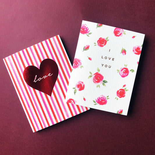 I Love You Roses Greeting Card