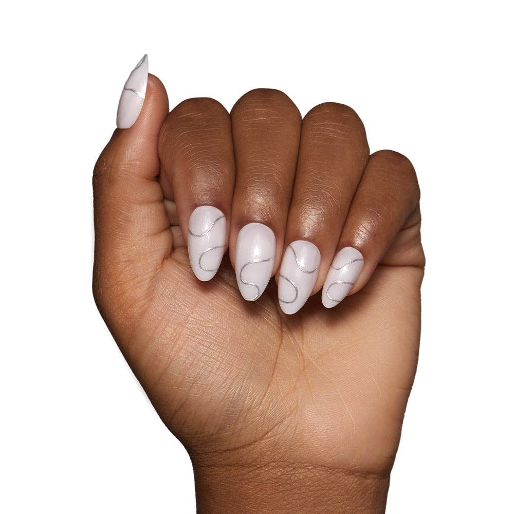 Silent Night Press-On Nails