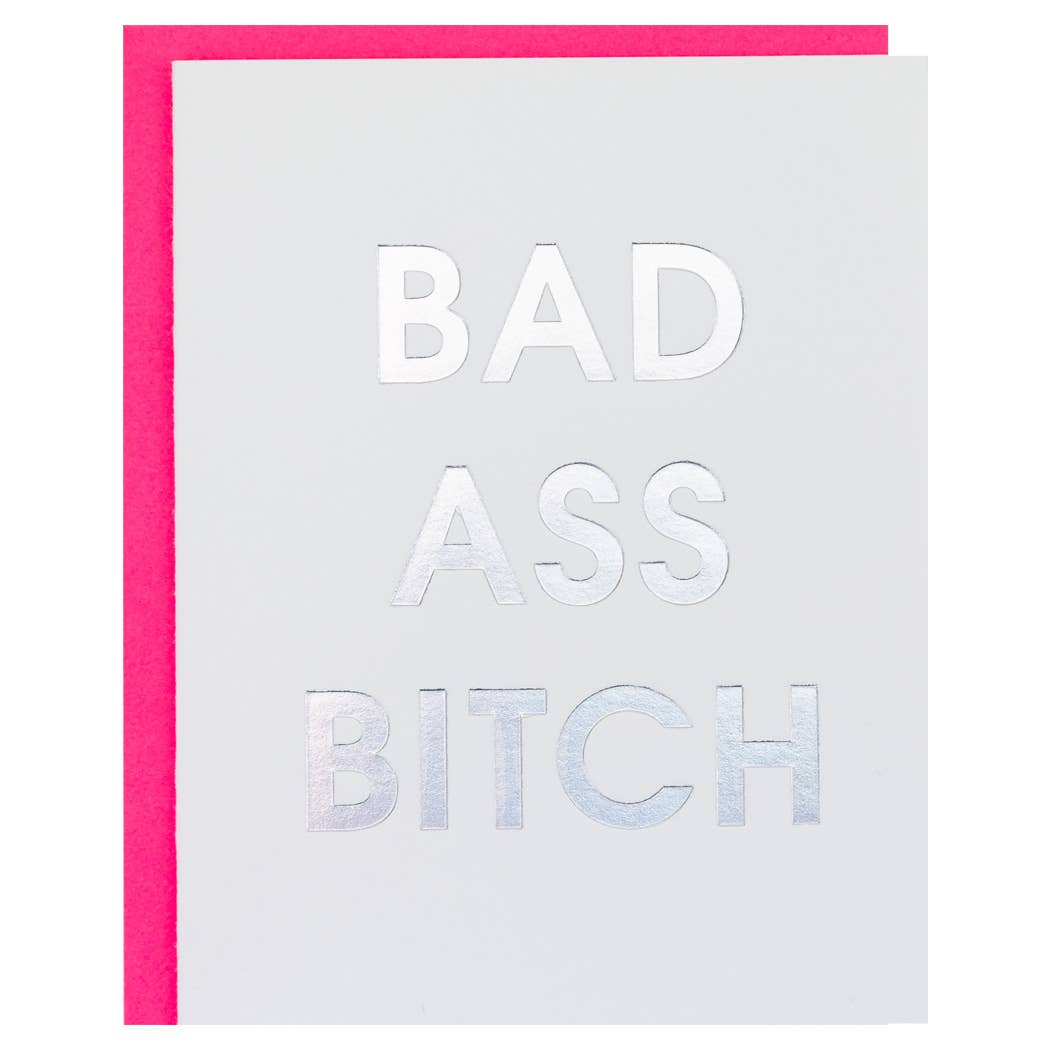 Badass Bitch Card