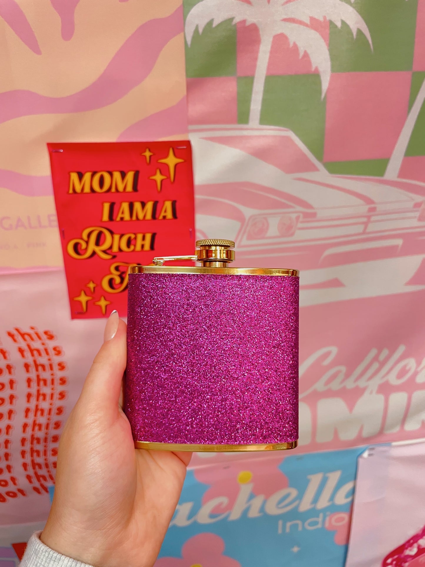 Sparkly Flask