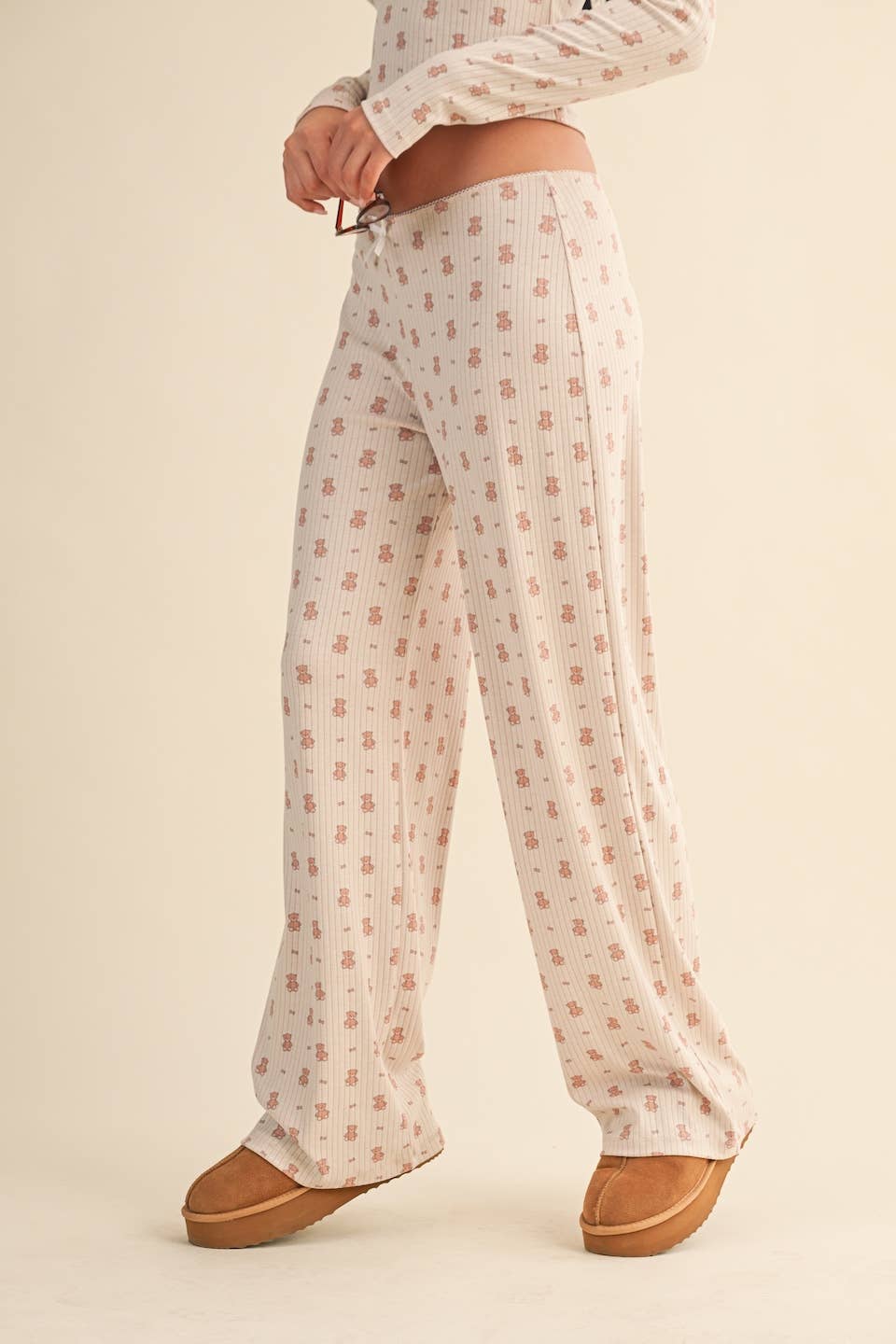 Teddy Bear Print Top