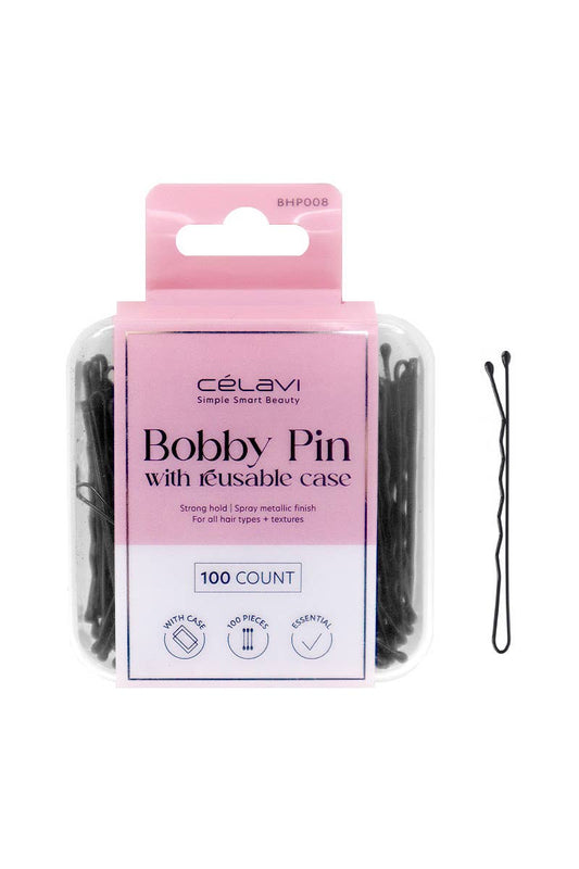 Bobby Pin with Reusable Case