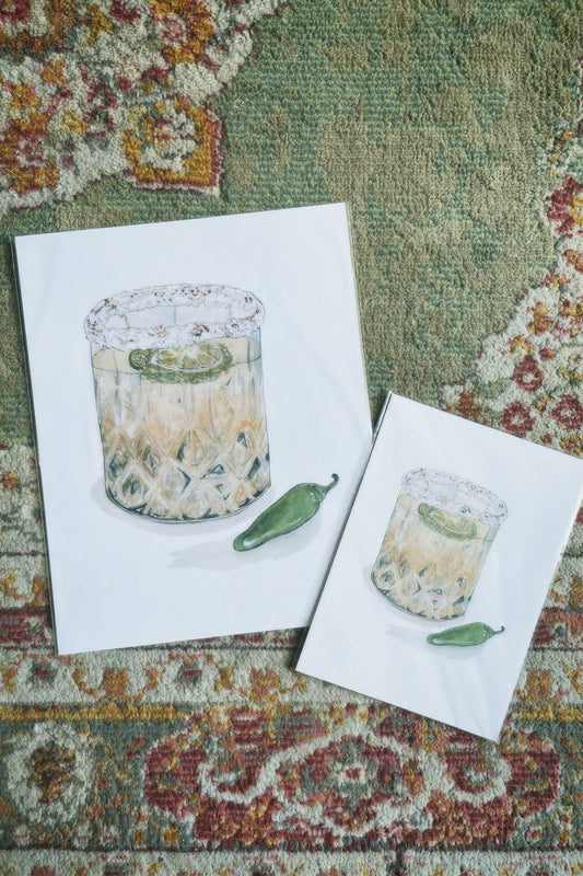 Spicy Margarita Art Print