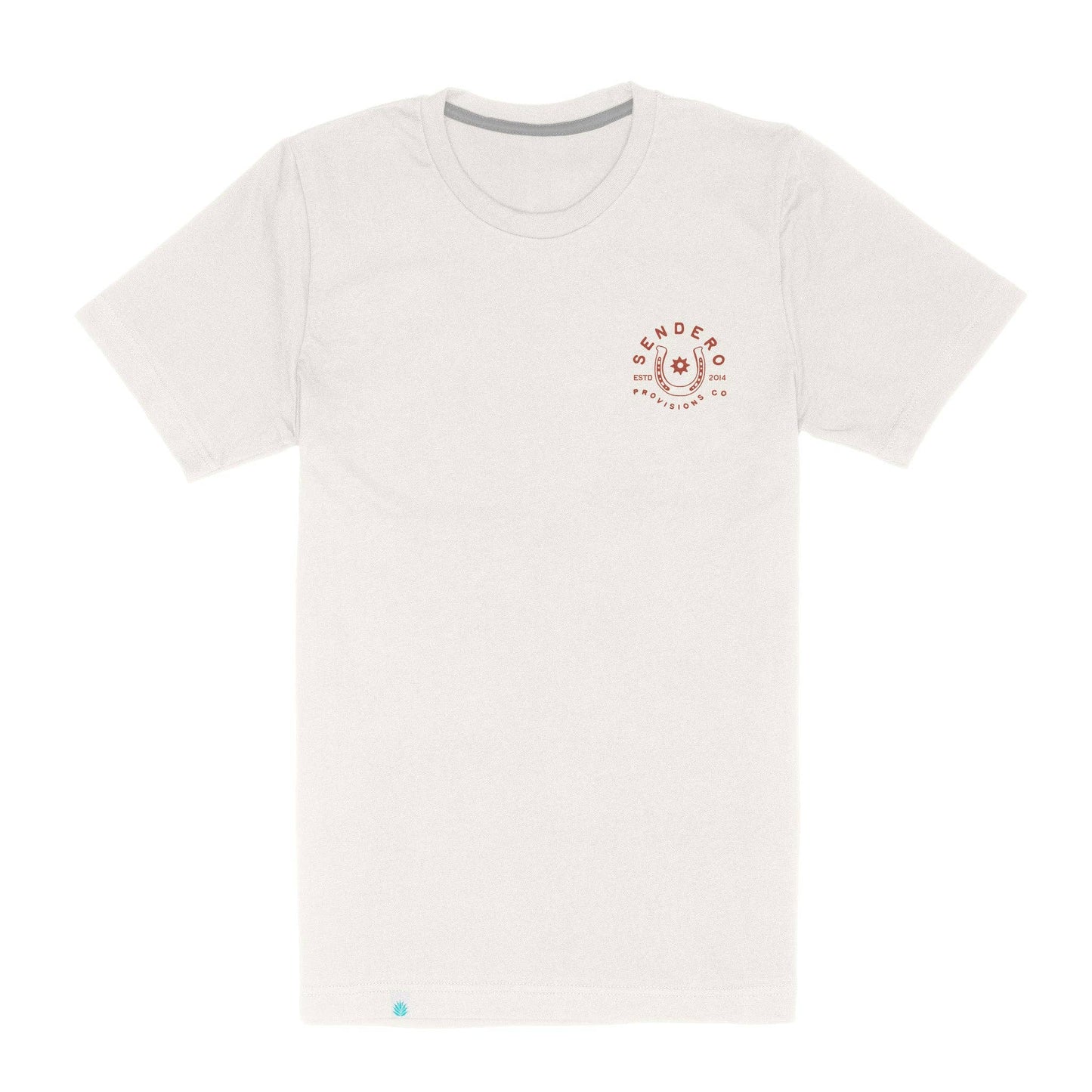 No Luck T-Shirt: Vintage White / Large