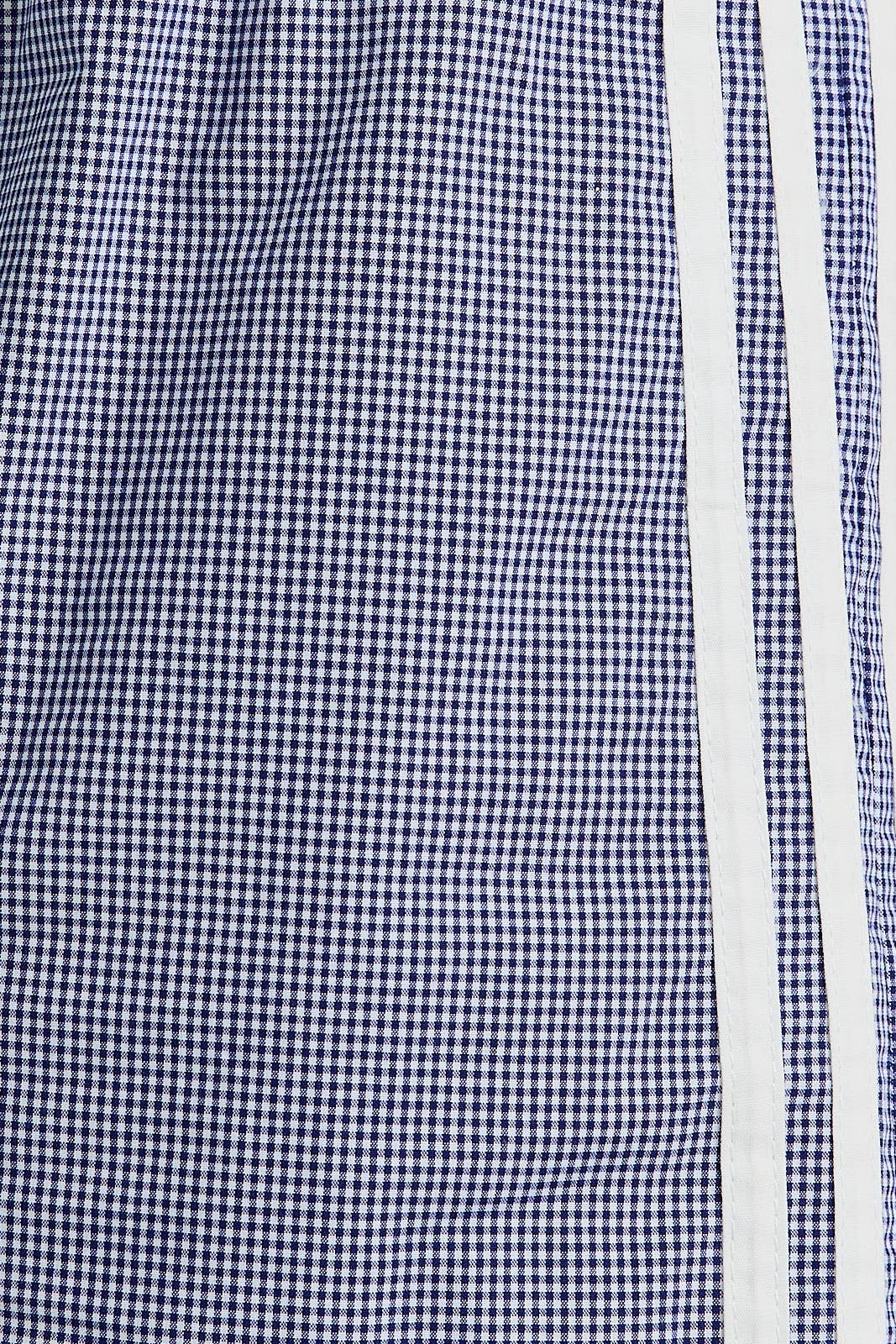 Elastic Gingham Waist Shorts