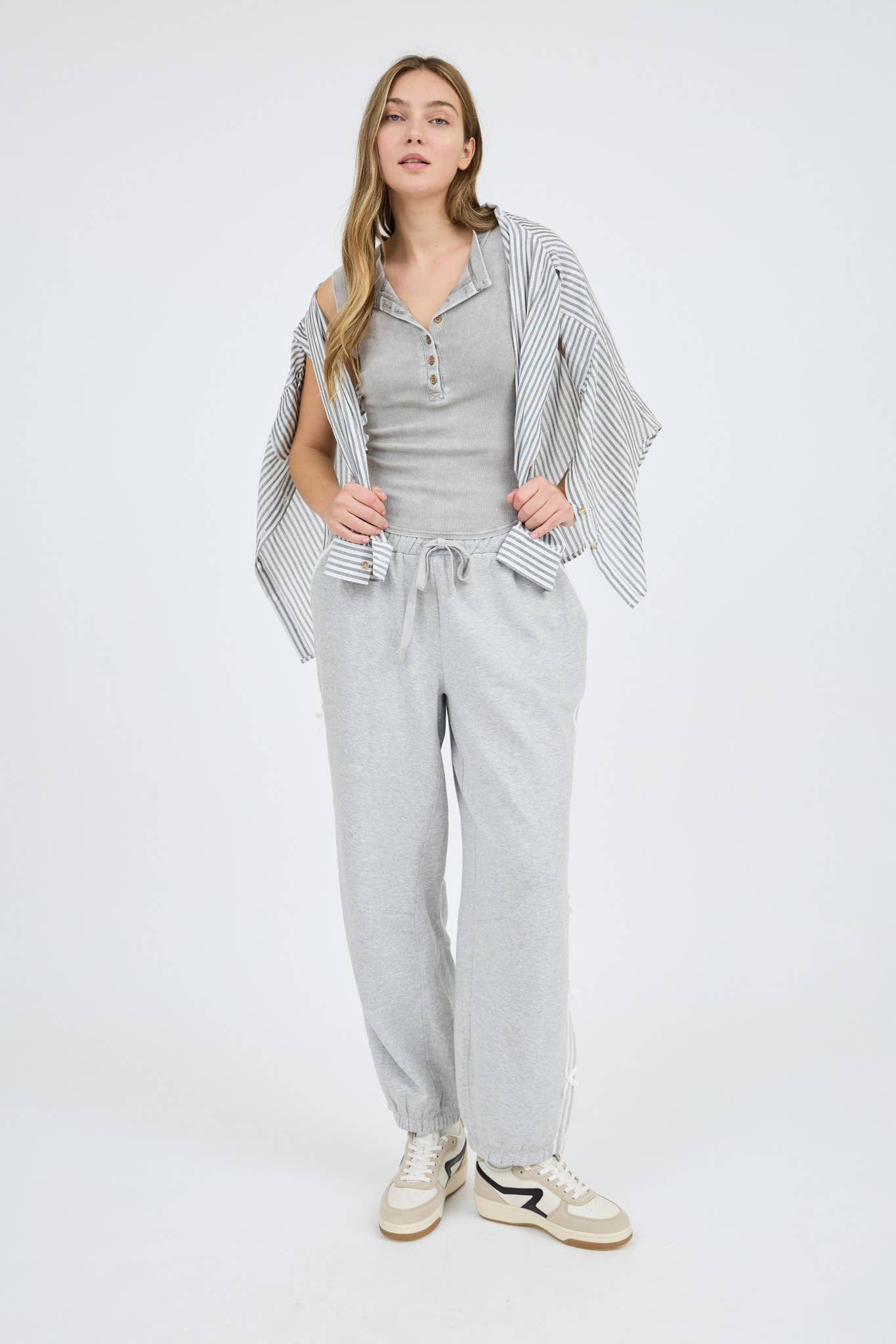 Washed Sleeveless Tank Top