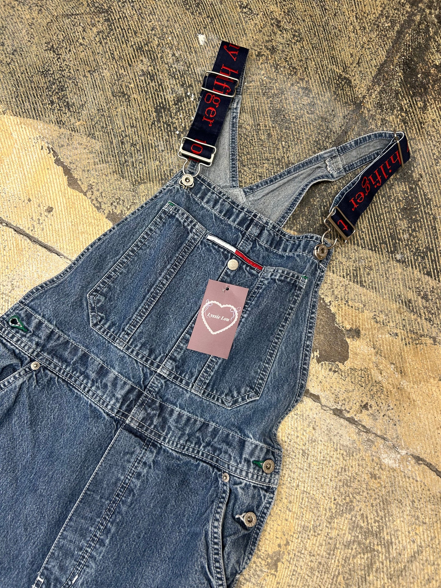 LL Tommy Faded Overalls