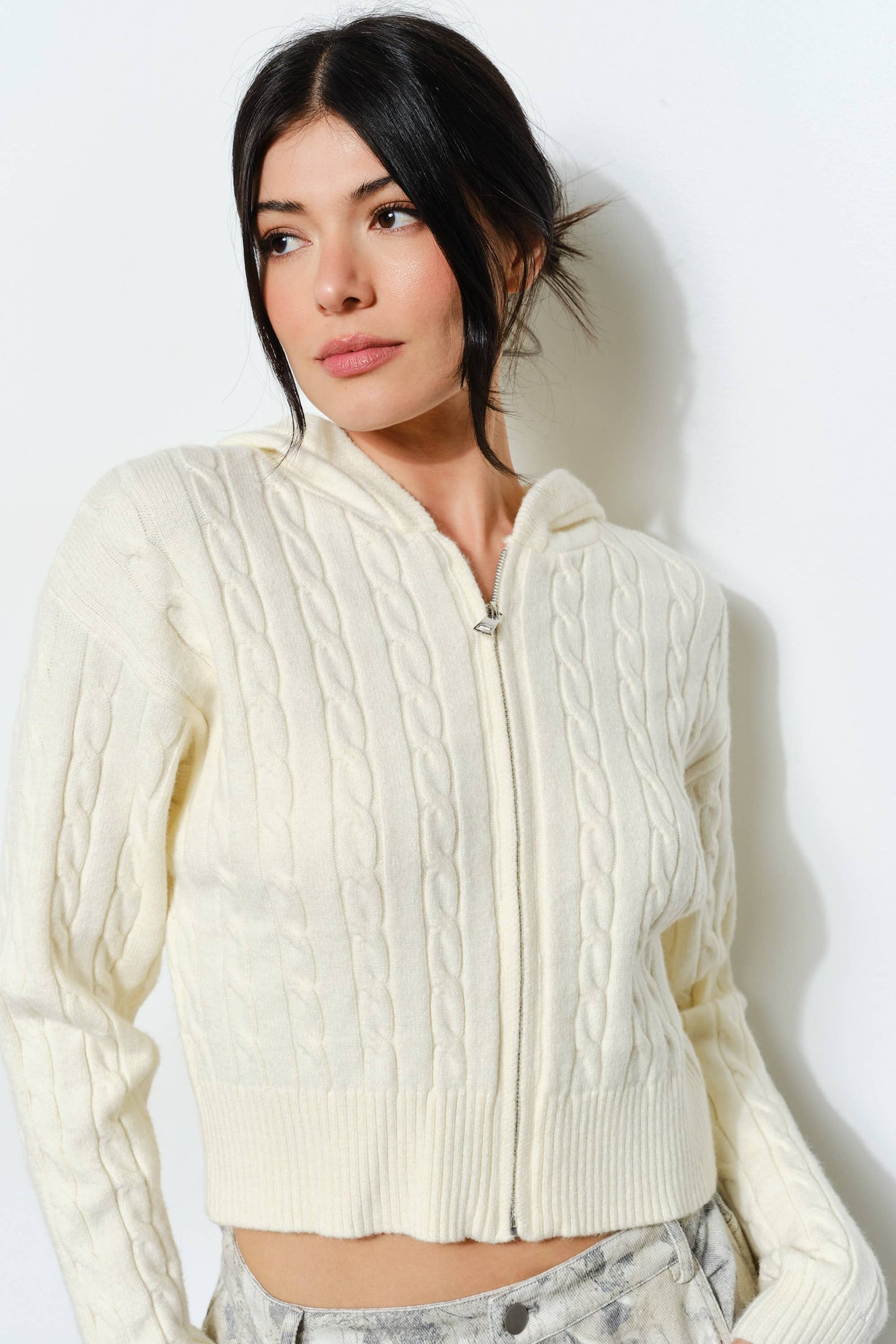 Quincy Cardigan Zip Up