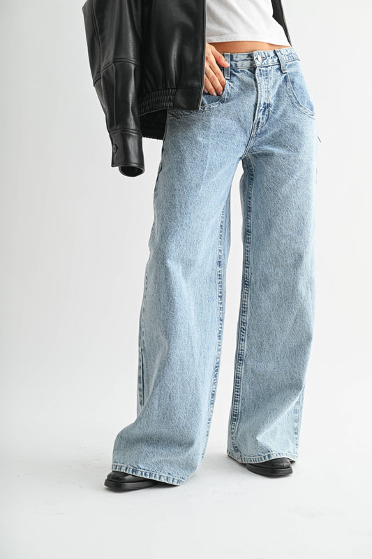 Classic Super Relaxed Wide Leg - MEDIUM DENIM