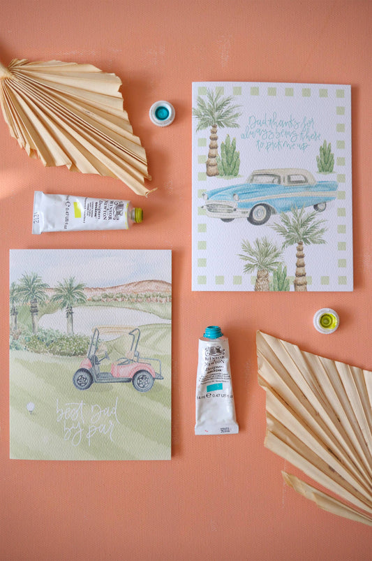 Best dad by par card